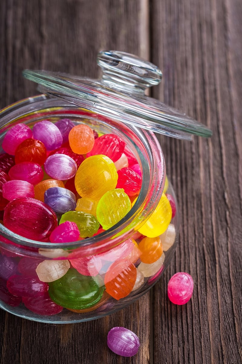 Assortment of candies